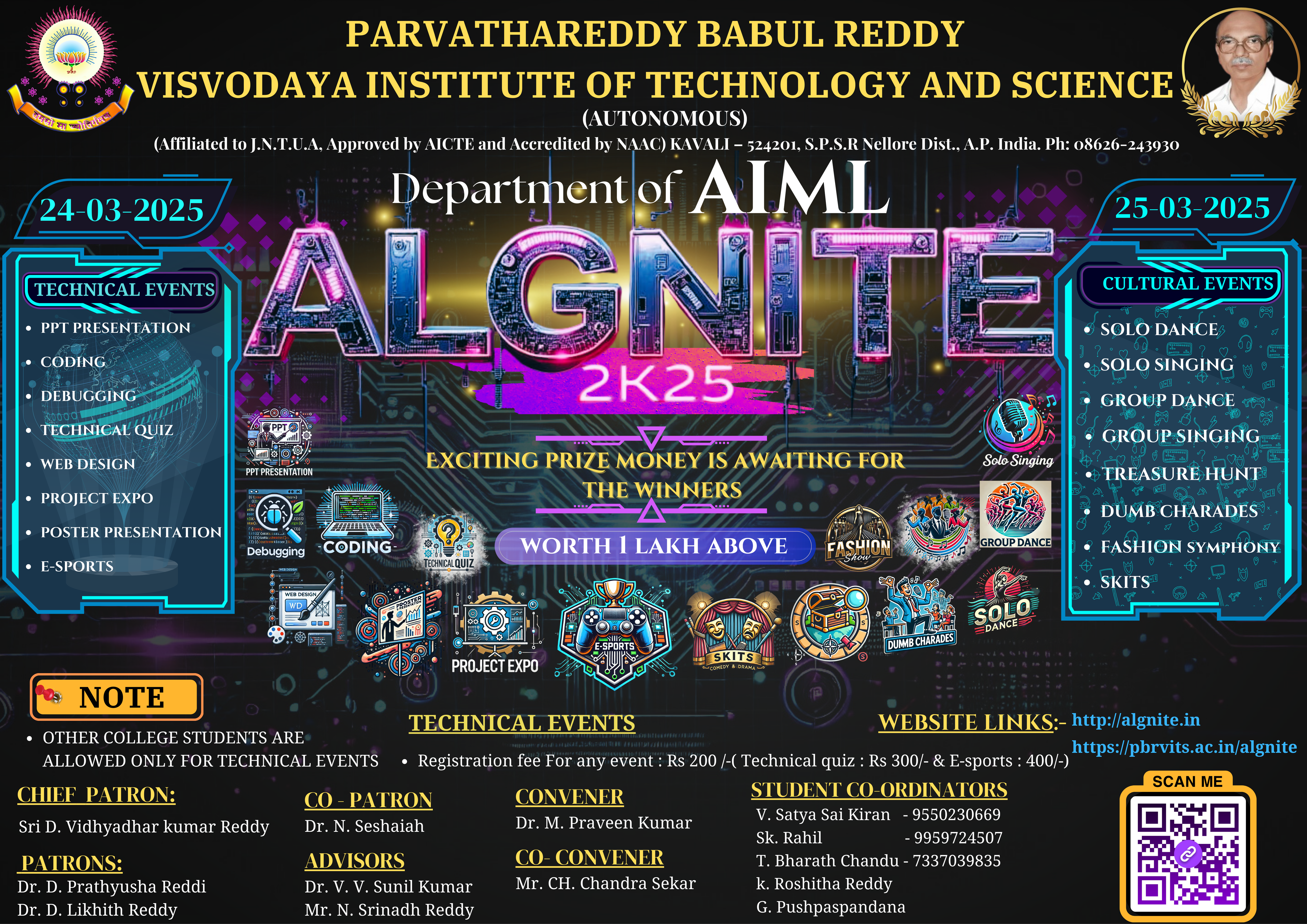 Algnite Event Poster